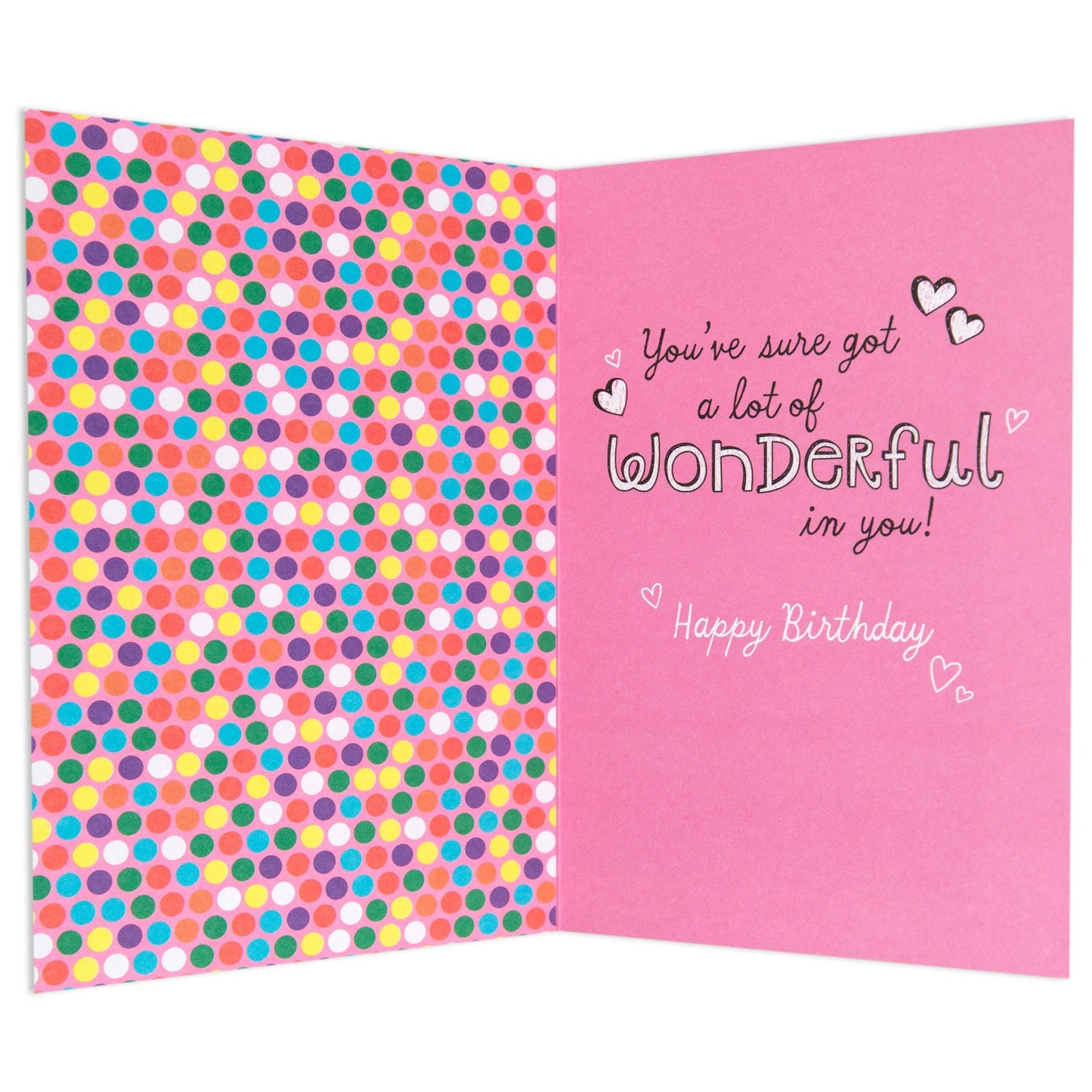 Smile Energy Wow Colourful  9th Birthday Card