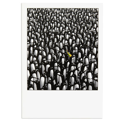 Cute Penguin Birthday Card