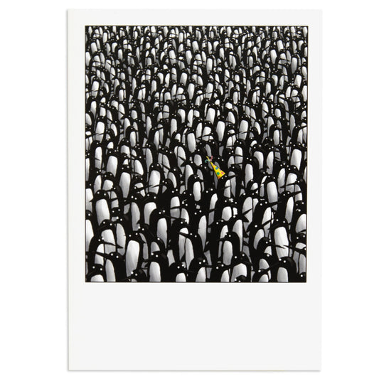 Cute Penguin Birthday Card