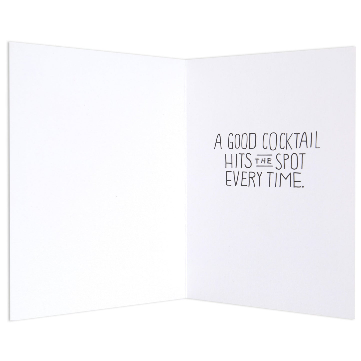 Man Vs Cocktail Hilarious Birthday Card