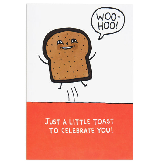 Little Toast Cute Celebration Card