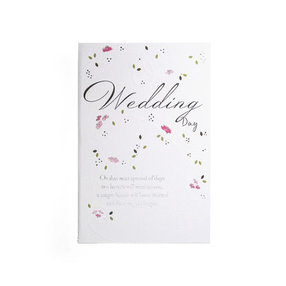 Elegant & Timeless Wedding Day Congratulations Card