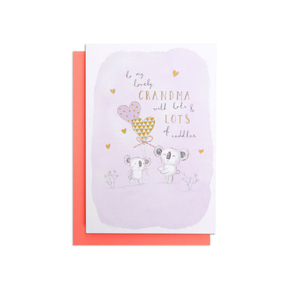 Mother's Day Card For Grandma - Adorable Koalas