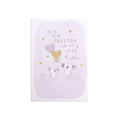 Mother's Day Card For Grandma - Adorable Koalas