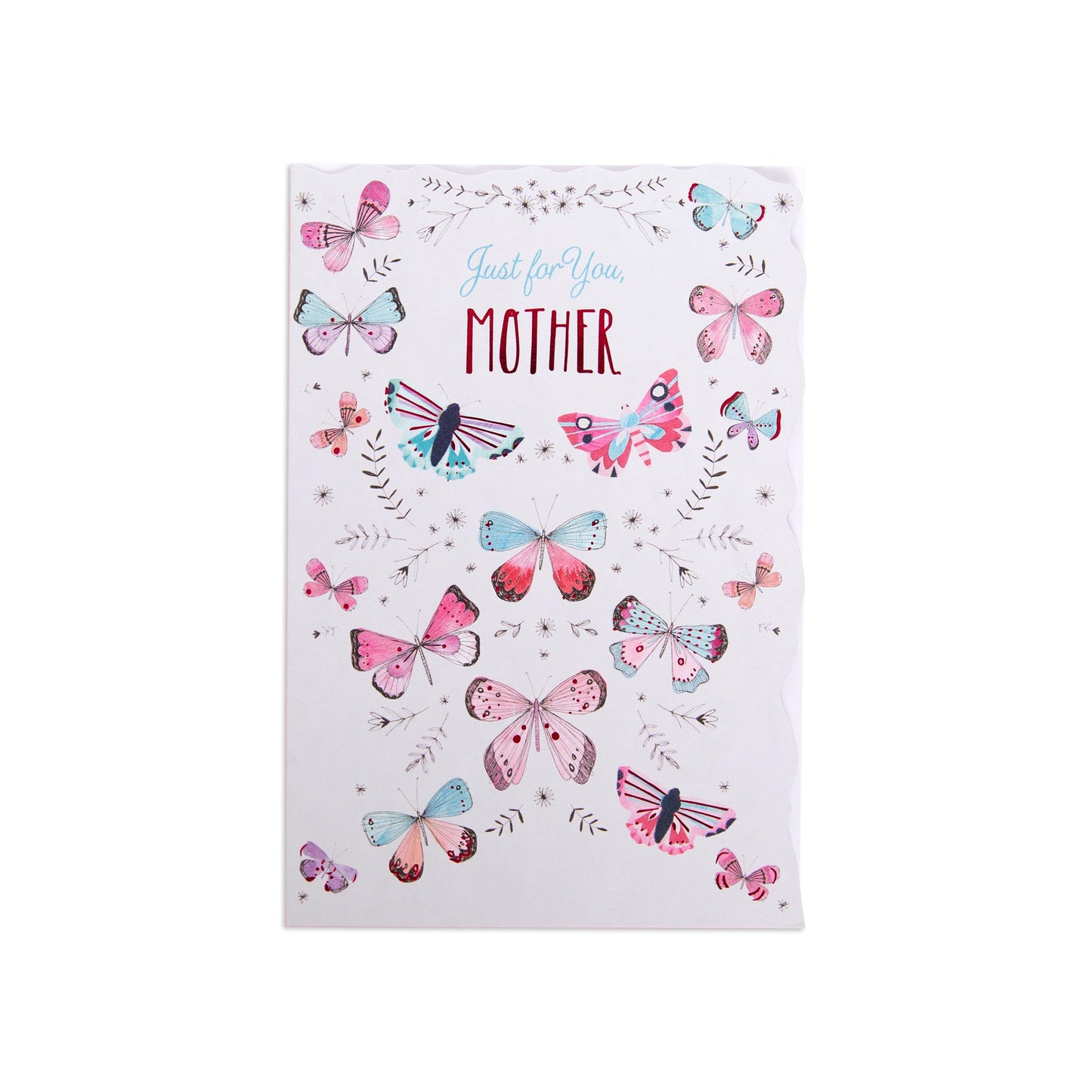 Mother's Day Card - Colourful Butterflies