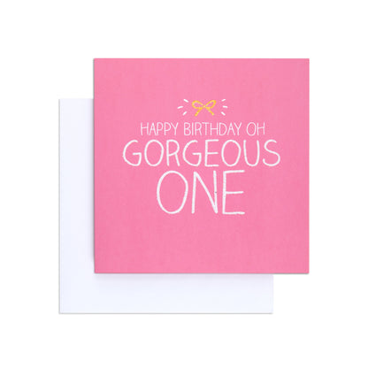Gorgeous One Fun Birthday Card