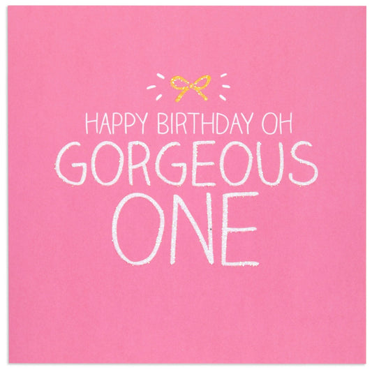 Gorgeous One Fun Birthday Card
