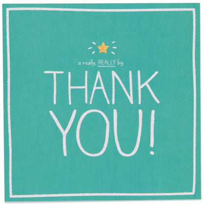 Really Big Thank You Sweet Blank Card