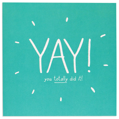 Yay Fun Celebration Card