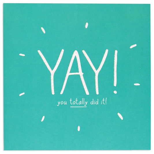 Yay Fun Celebration Card