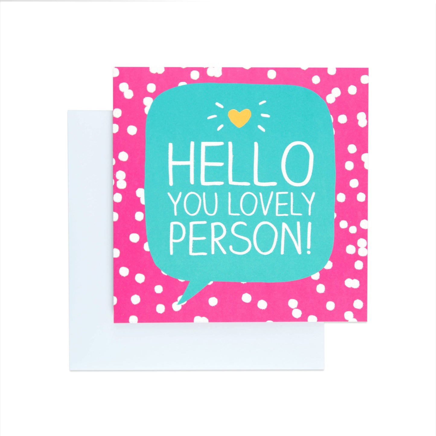 Lovely Person Colourful Greeting Card