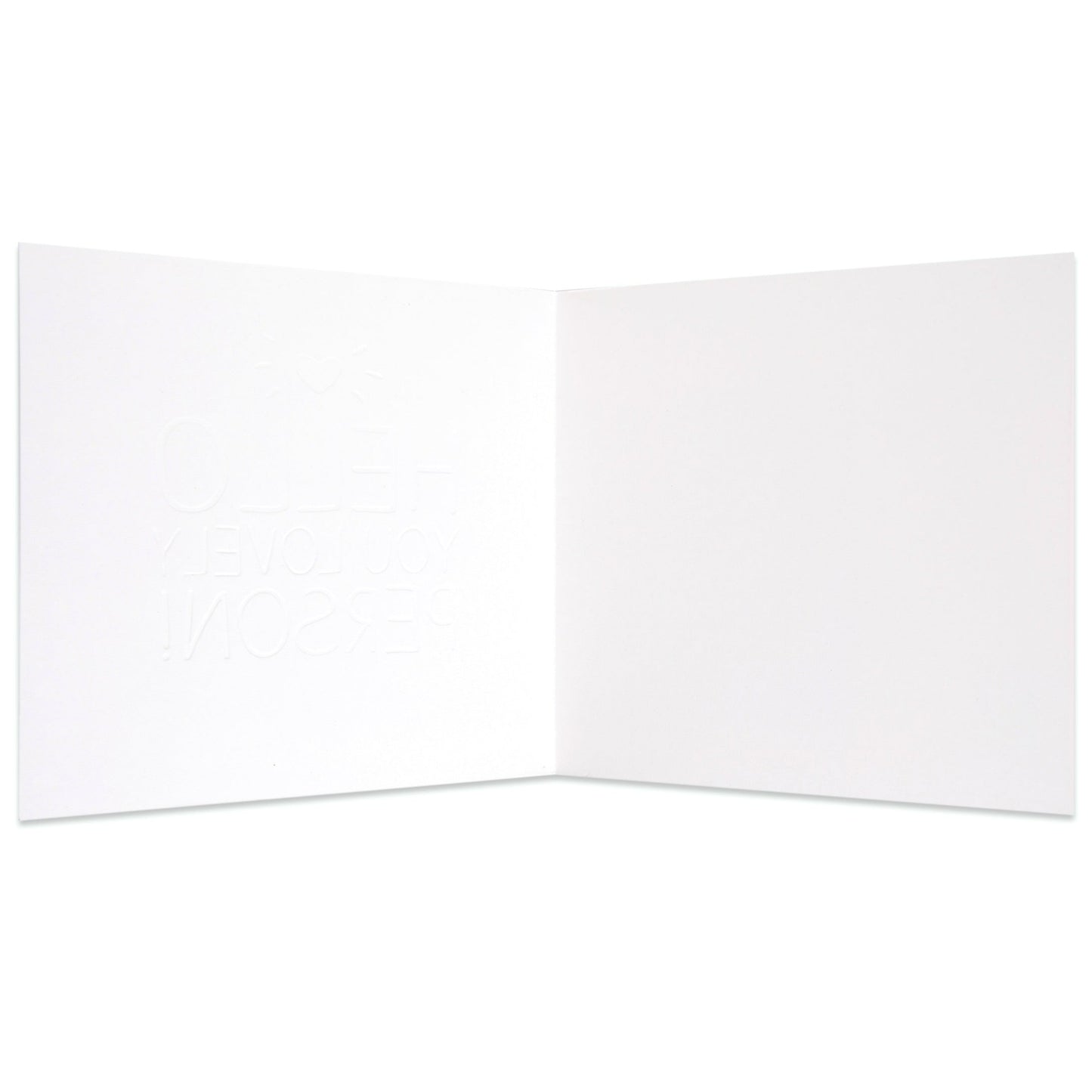 Lovely Person Colourful Greeting Card