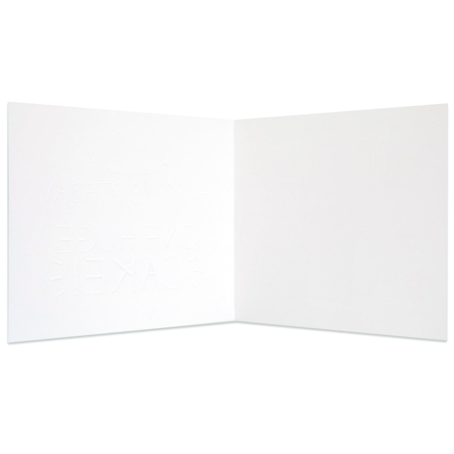 One Huge Cake Fun Birthday Card