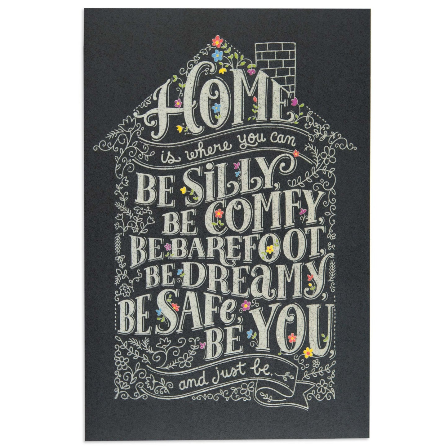Lovely Illustrated New Home Celebration Card