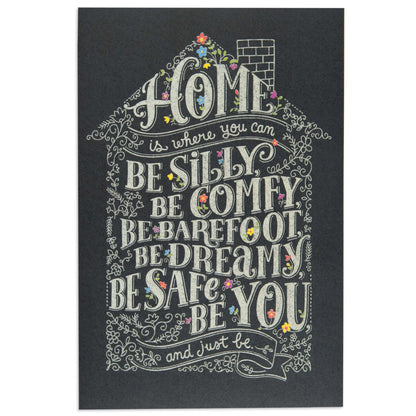 Lovely Illustrated New Home Celebration Card