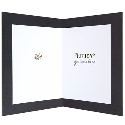 Lovely Illustrated New Home Celebration Card