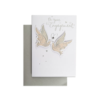Beautiful & Elegant Engagement Card