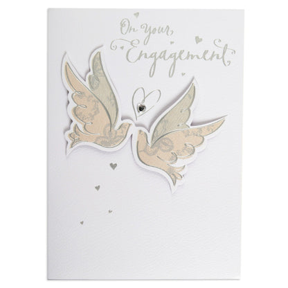Beautiful & Elegant Engagement Card