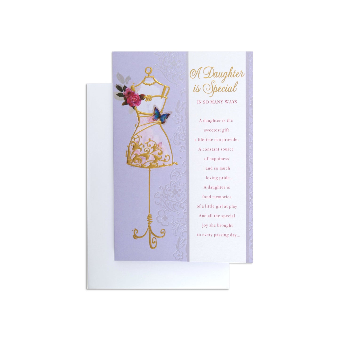 Beautiful & Thoughtful Lovely Daughter Birthday Card