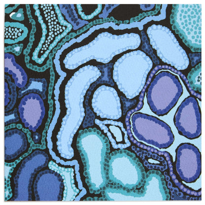 Reef From Above by Arkie The Label Blank Card