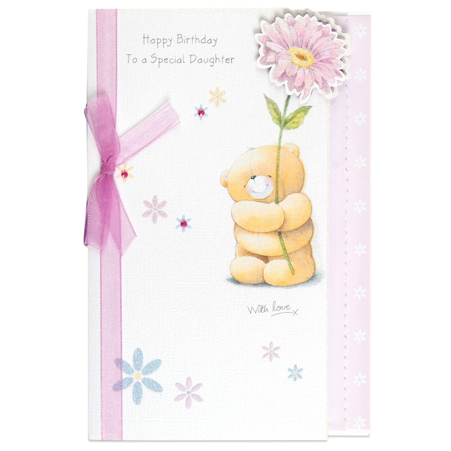 Cute & Adorable Daughter Birthday Card
