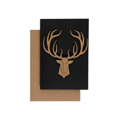 Stronger Wiser Deer Magnificent Birthday Card