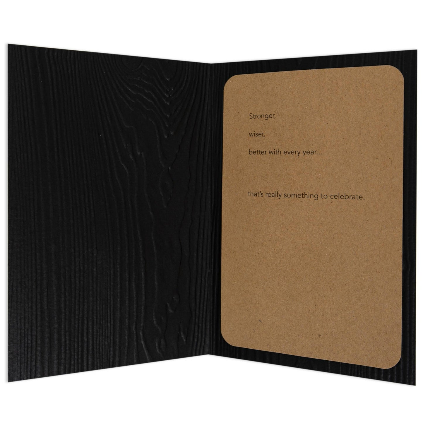 Stronger Wiser Deer Magnificent Birthday Card