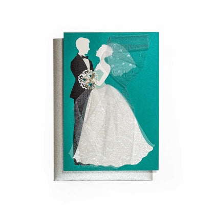 Beautiful Beginning Wedding Congratulations Card