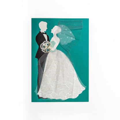 Beautiful Beginning Wedding Congratulations Card