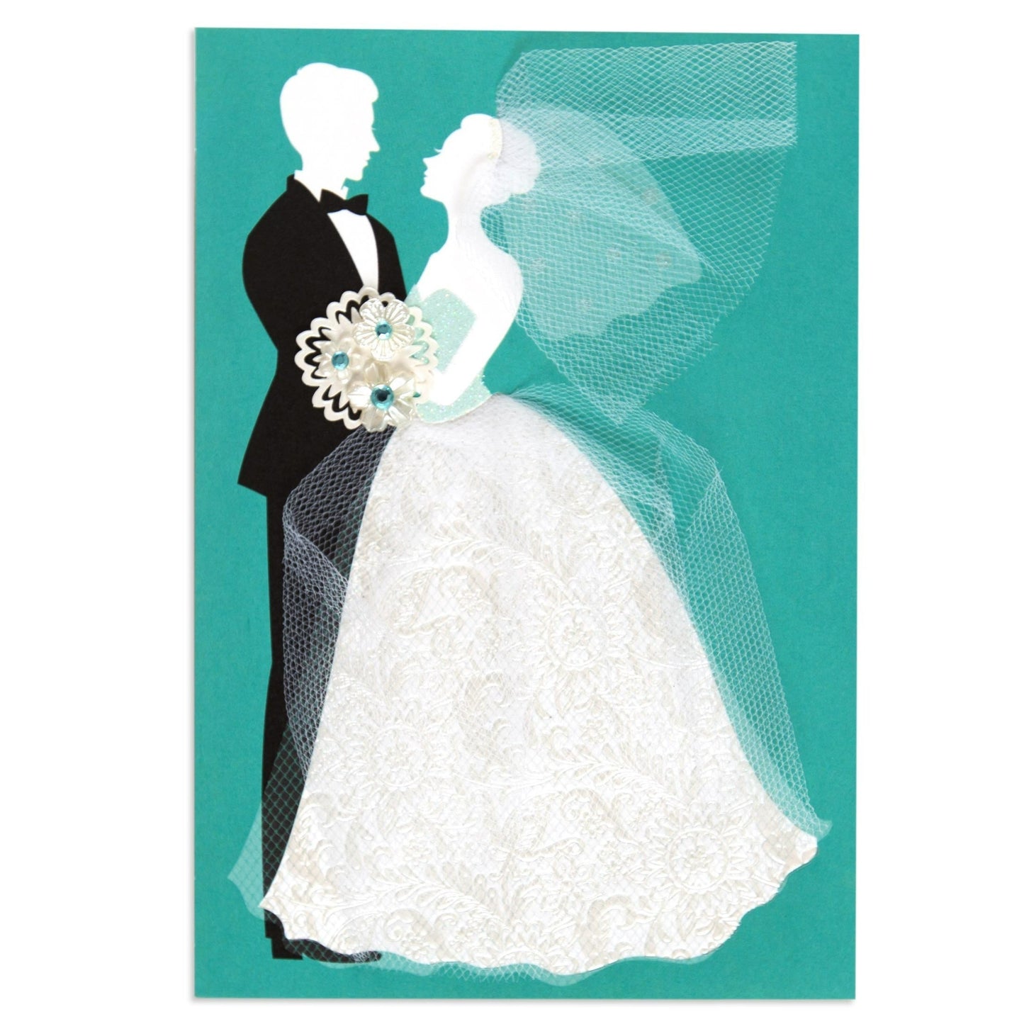 Beautiful Beginning Wedding Congratulations Card