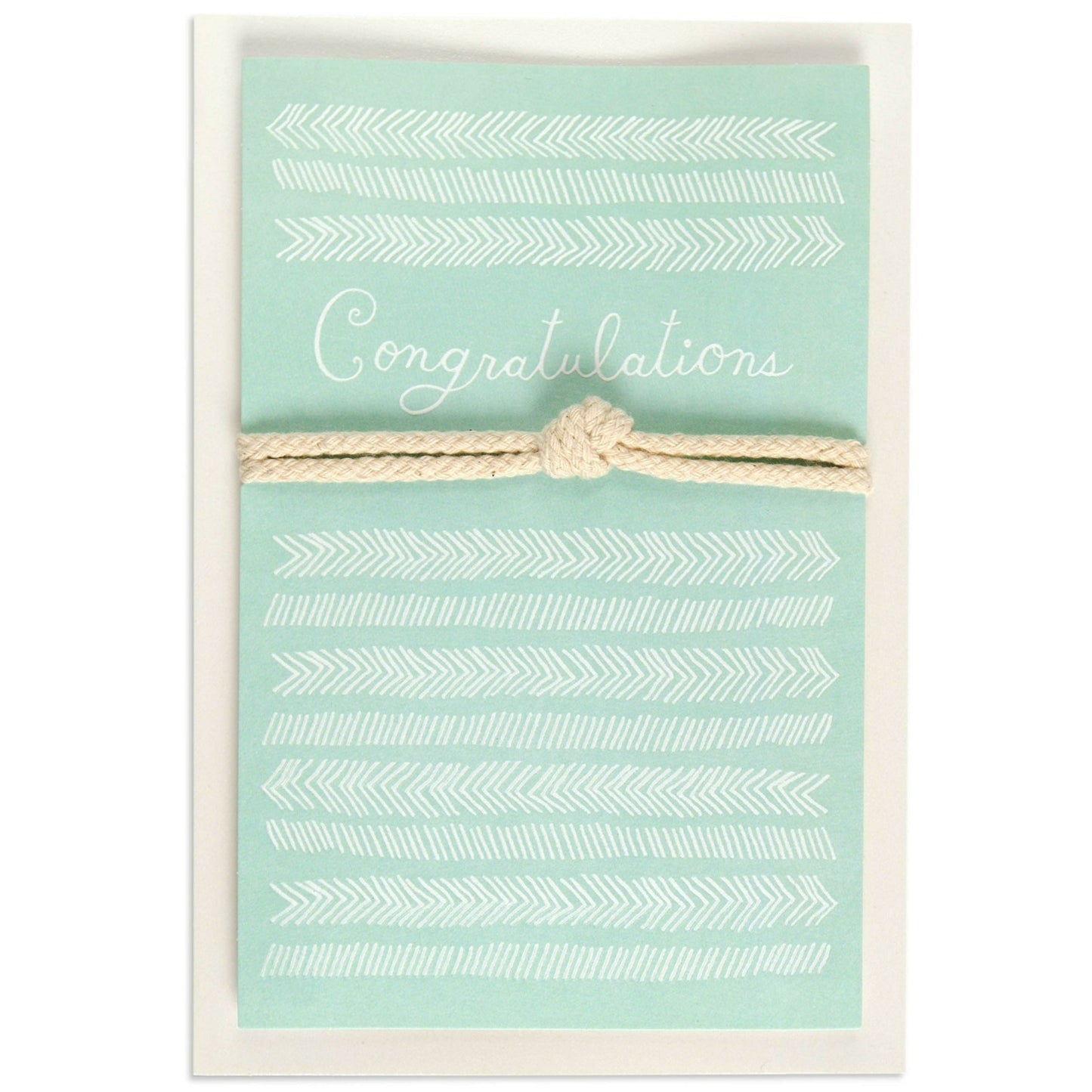 Tie The Knot Unique Wedding Congratulations Card