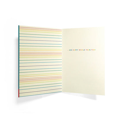 Rainbow Cake Fun Birthday Card