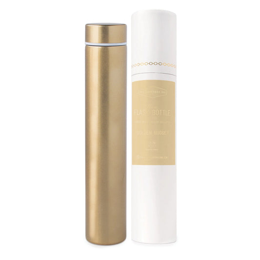 Golden Slim Flask Bottle