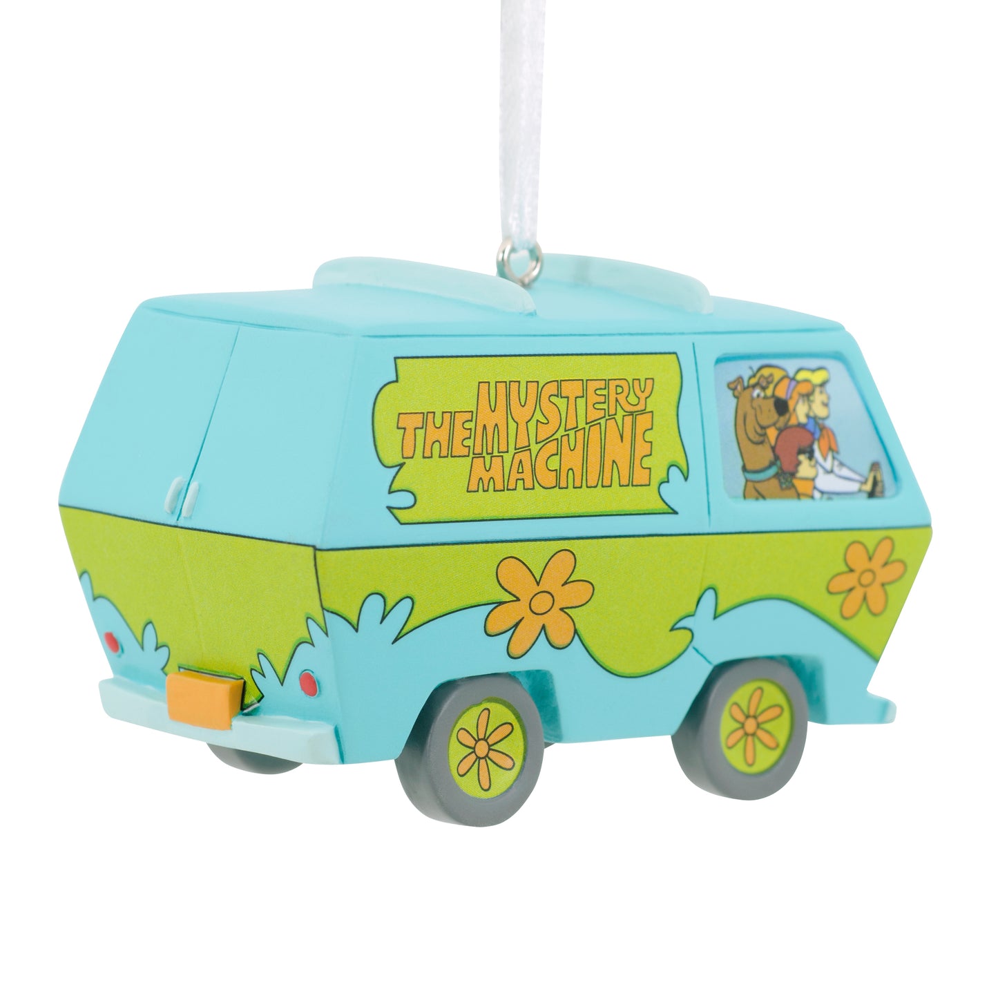 Scooby-Doo Mystery Machine - Hallmark Christmas Ornament, colourful van design, detailed side view with characters.