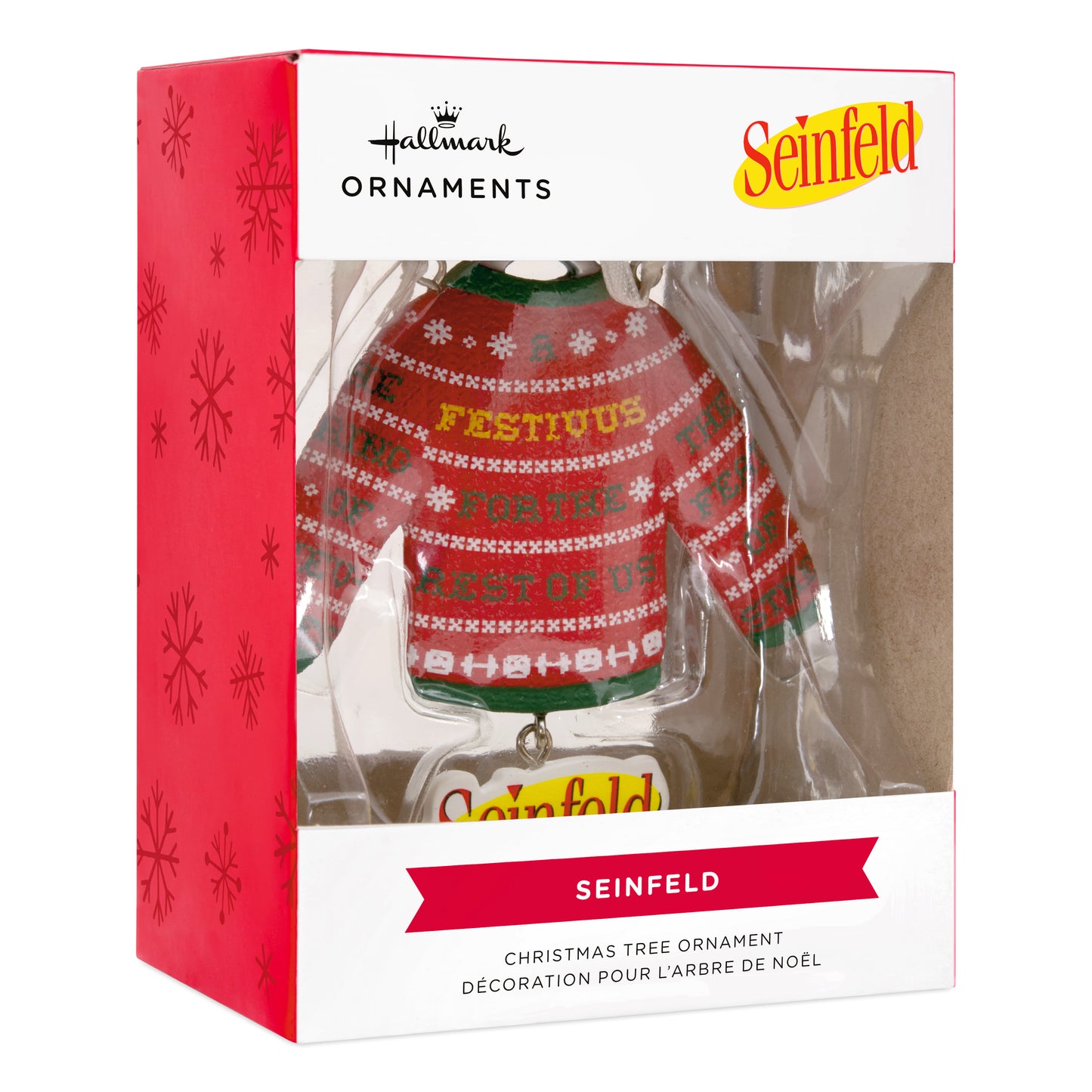Seinfeld Festivus for the Rest of Us Sweater - Hallmark Christmas Ornament