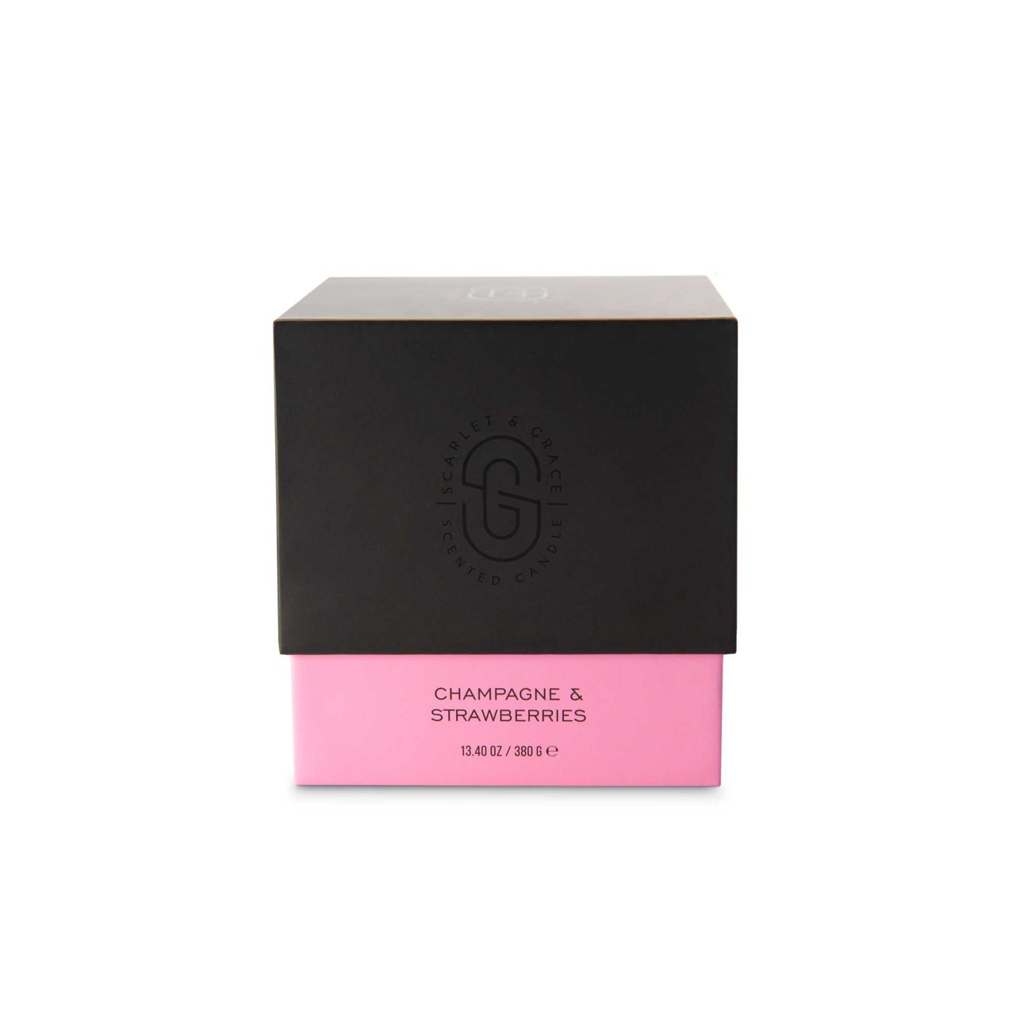 Champagne & Strawberries - 380 gram Soy Wax Candle