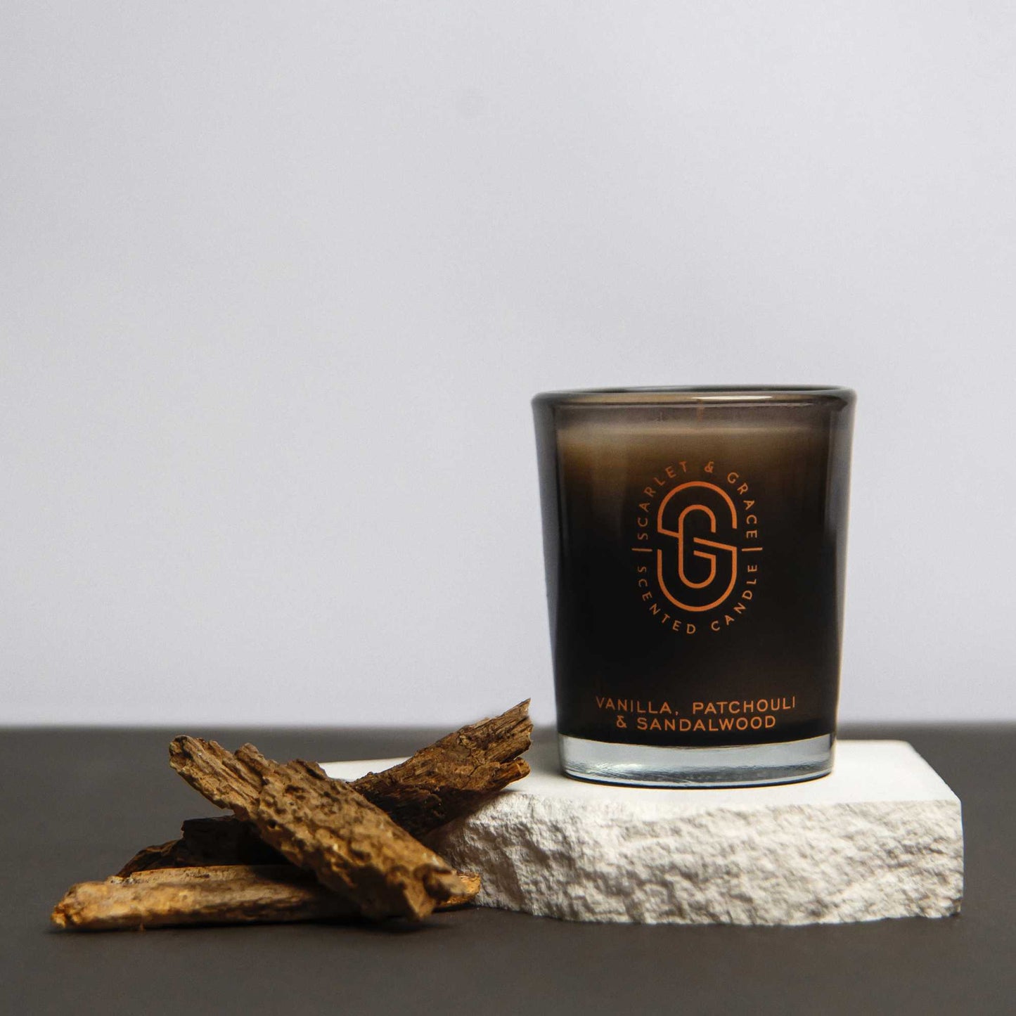 Vanilla, Patchouli & Sandalwood - 60 gram Soy Wax Candle