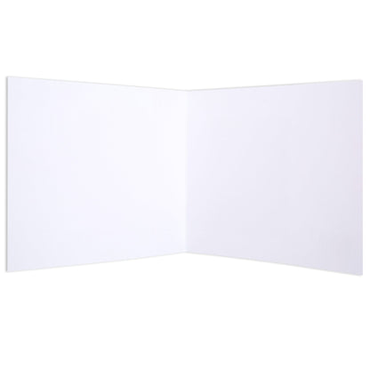 Abundant Foliage by Clair Bremner Blank Card, open flat view, featuring blank interior for personal messages.